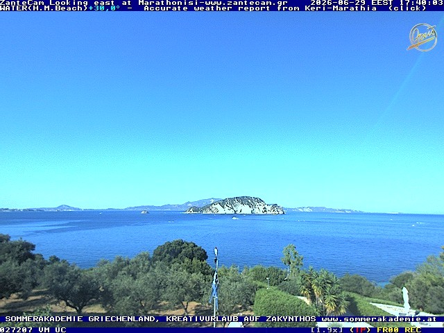 Archiv Foto Webcam Zakynthos - Blick auf den Marina Park