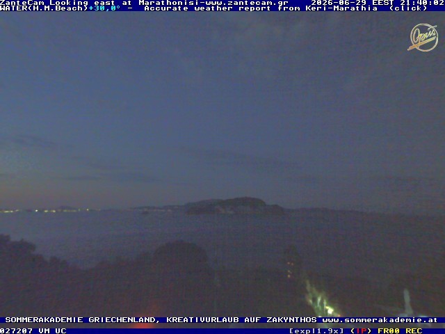 Archiv Foto Webcam Zakynthos - Blick auf den Marina Park