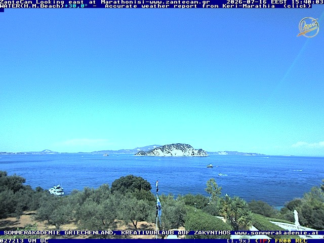 Archiv Foto Webcam Zakynthos - Blick auf den Marina Park