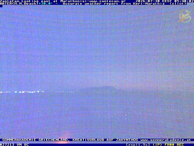 Archiv Foto Webcam Zakynthos - Blick auf den Marina Park
