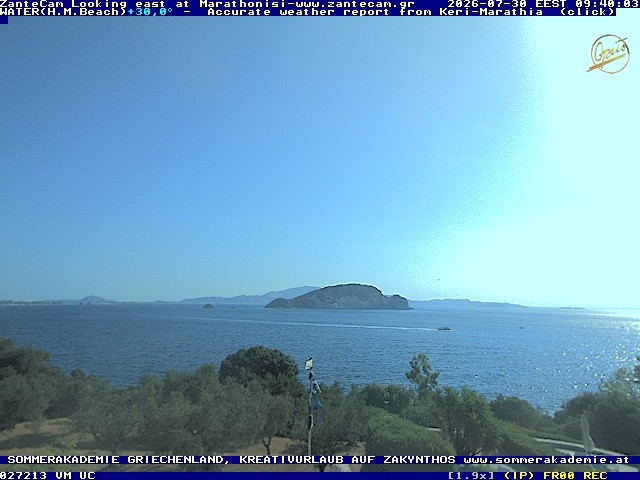 Archiv Foto Webcam Zakynthos - Blick auf den Marina Park
