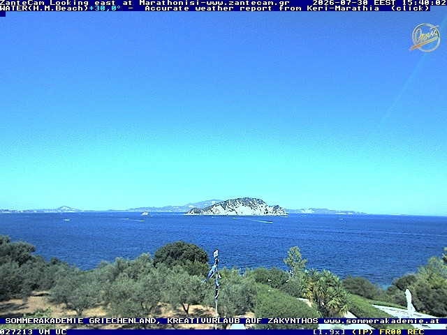 Archiv Foto Webcam Zakynthos - Blick auf den Marina Park