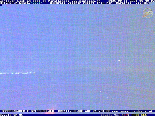 Archiv Foto Webcam Zakynthos - Blick auf den Marina Park
