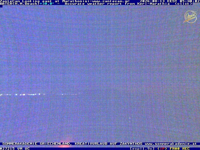 Archiv Foto Webcam Zakynthos - Blick auf den Marina Park