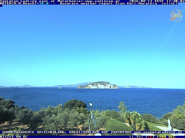 Archiv Foto Webcam Zakynthos - Blick auf den Marina Park