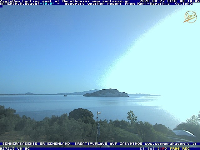 Archiv Foto Webcam Zakynthos - Blick auf den Marina Park