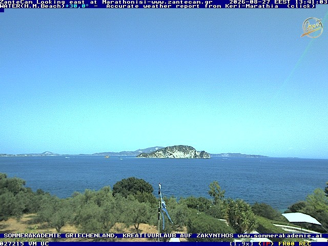 Archiv Foto Webcam Zakynthos - Blick auf den Marina Park