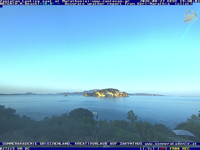 Archiv Foto Webcam Zakynthos - Blick auf den Marina Park