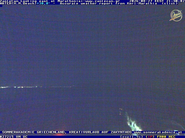 Archiv Foto Webcam Zakynthos - Blick auf den Marina Park