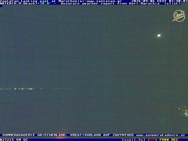 Archiv Foto Webcam Zakynthos - Blick auf den Marina Park