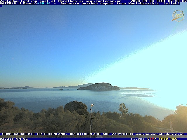 Archiv Foto Webcam Zakynthos - Blick auf den Marina Park