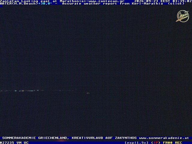 Archiv Foto Webcam Zakynthos - Blick auf den Marina Park