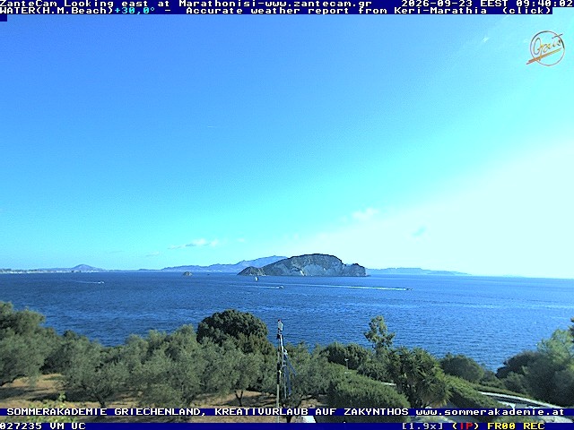 Archiv Foto Webcam Zakynthos - Blick auf den Marina Park
