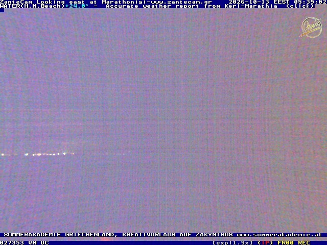 Archiv Foto Webcam Zakynthos - Blick auf den Marina Park