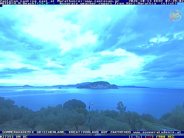 Archiv Foto Webcam Zakynthos - Blick auf den Marina Park