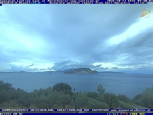 Archiv Foto Webcam Zakynthos - Blick auf den Marina Park