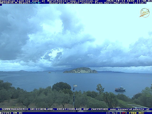 Archiv Foto Webcam Zakynthos - Blick auf den Marina Park