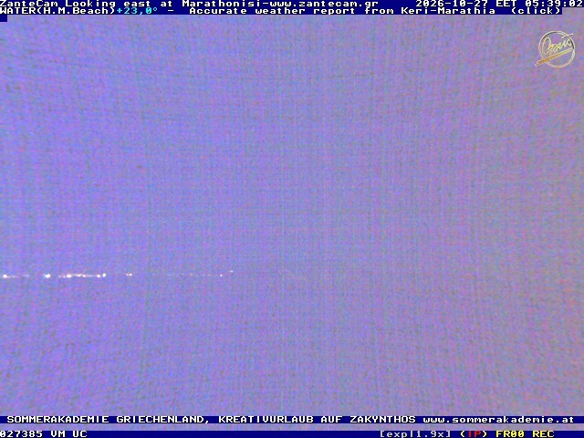 Archiv Foto Webcam Zakynthos - Blick auf den Marina Park