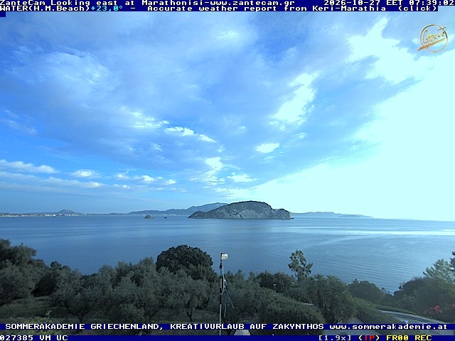 Archiv Foto Webcam Zakynthos - Blick auf den Marina Park
