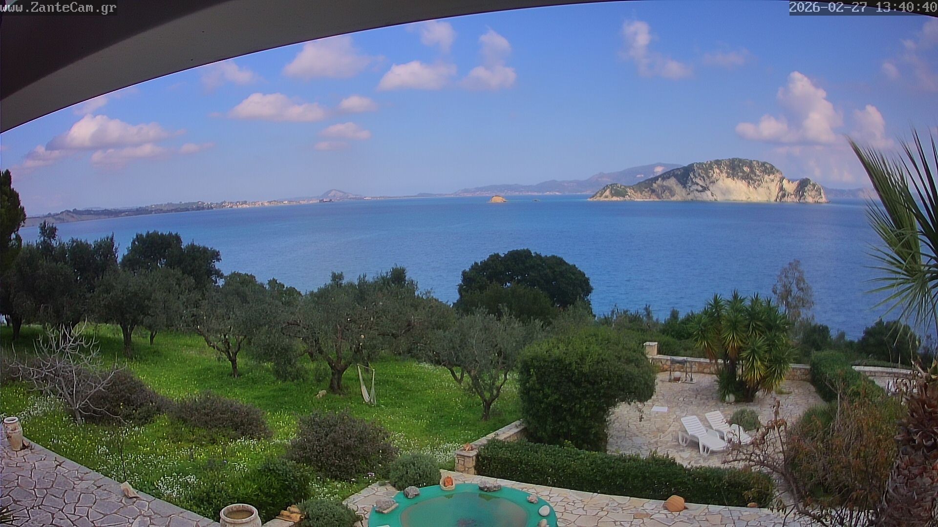 Archived image Webcam Zakynthos - Greek - Marine Park