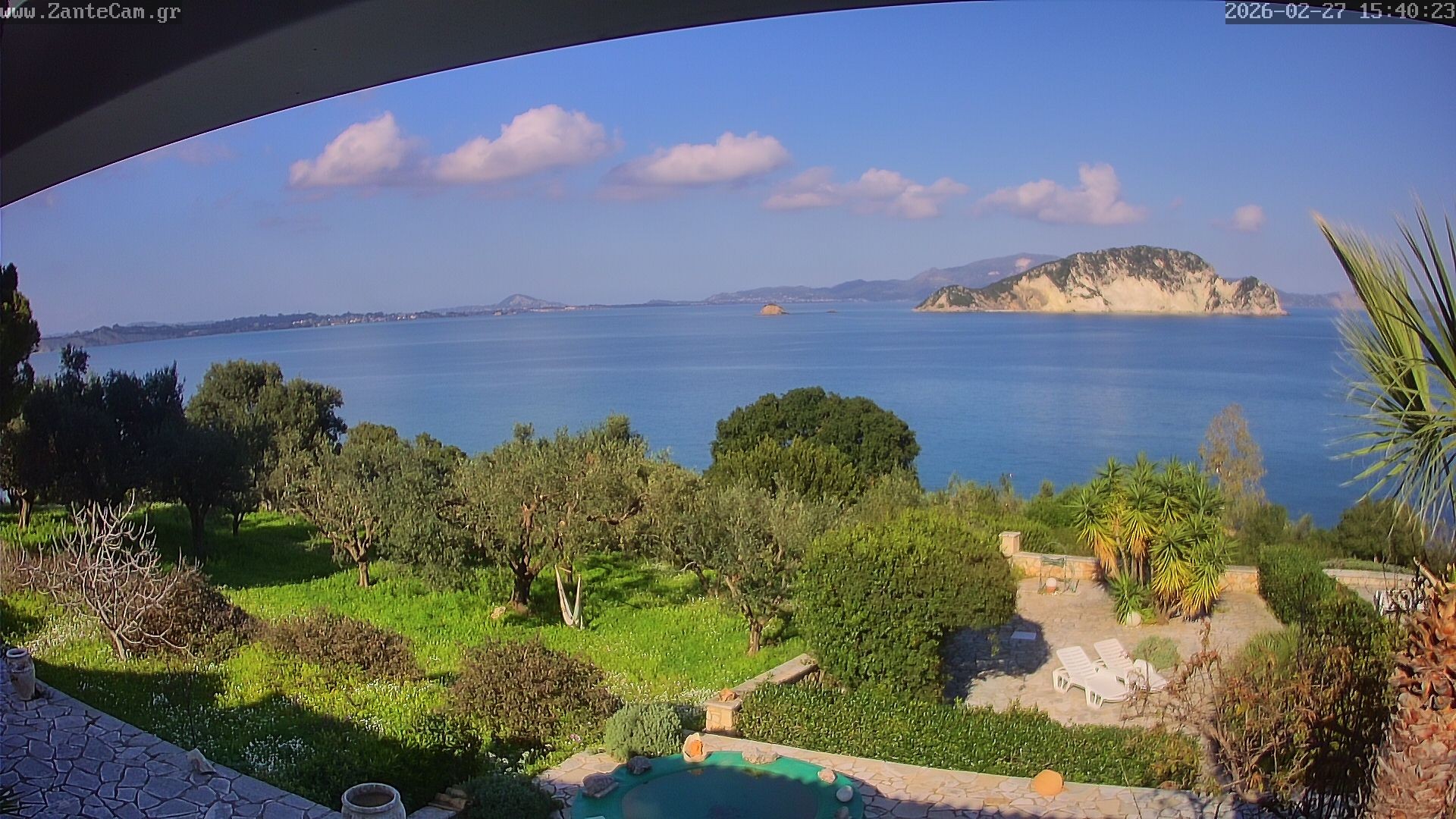 Archived image Webcam Zakynthos - Greek - Marine Park