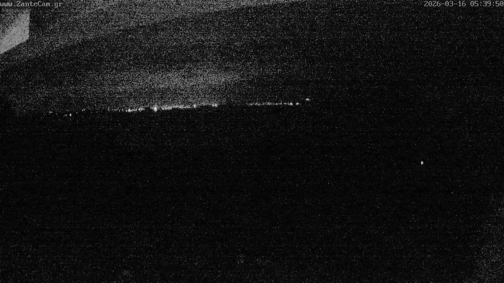 Archived image Webcam Zakynthos - Greek - Marine Park