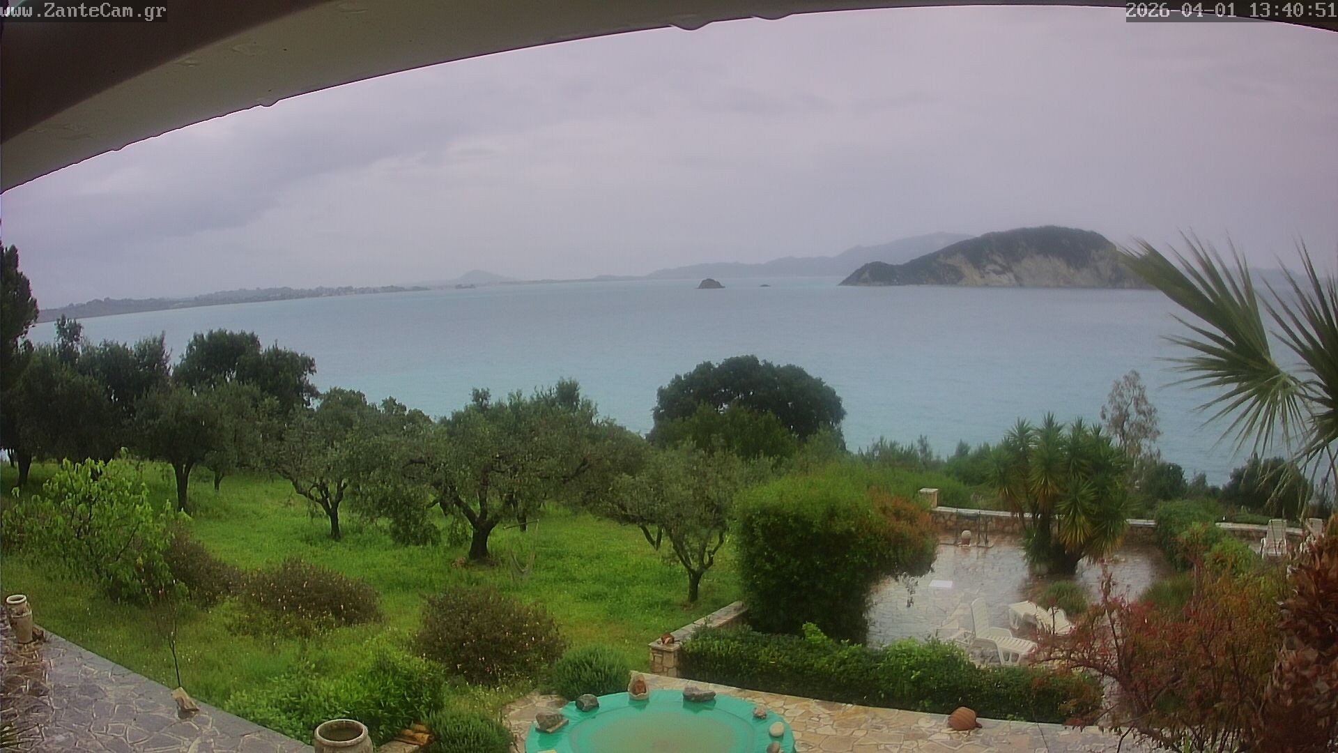 Archived image Webcam Zakynthos - Greek - Marine Park
