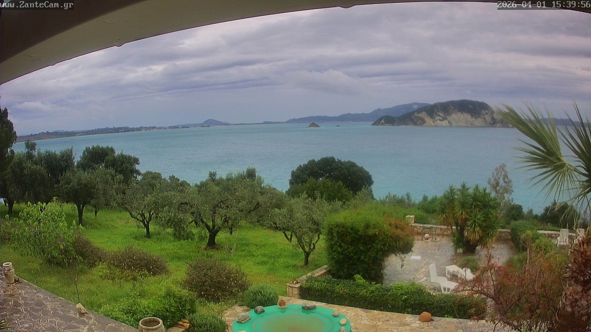 Archived image Webcam Zakynthos - Greek - Marine Park