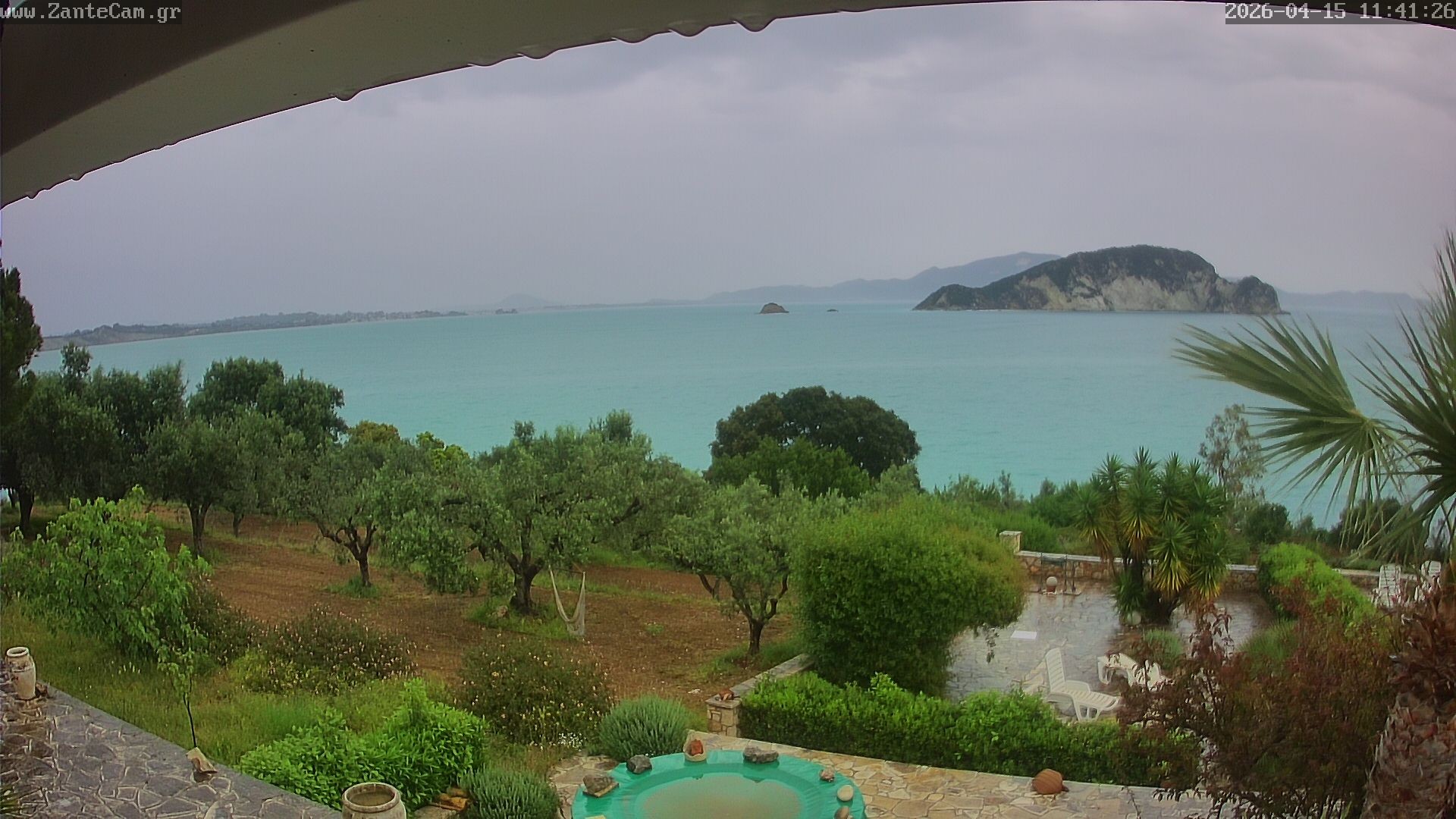 Archived image Webcam Zakynthos - Greek - Marine Park