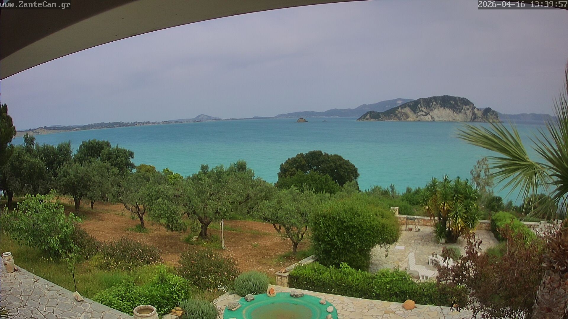 Archived image Webcam Zakynthos - Greek - Marine Park