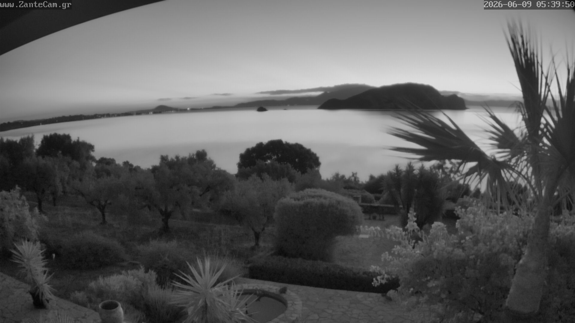 Archived image Webcam Zakynthos - Greek - Marine Park