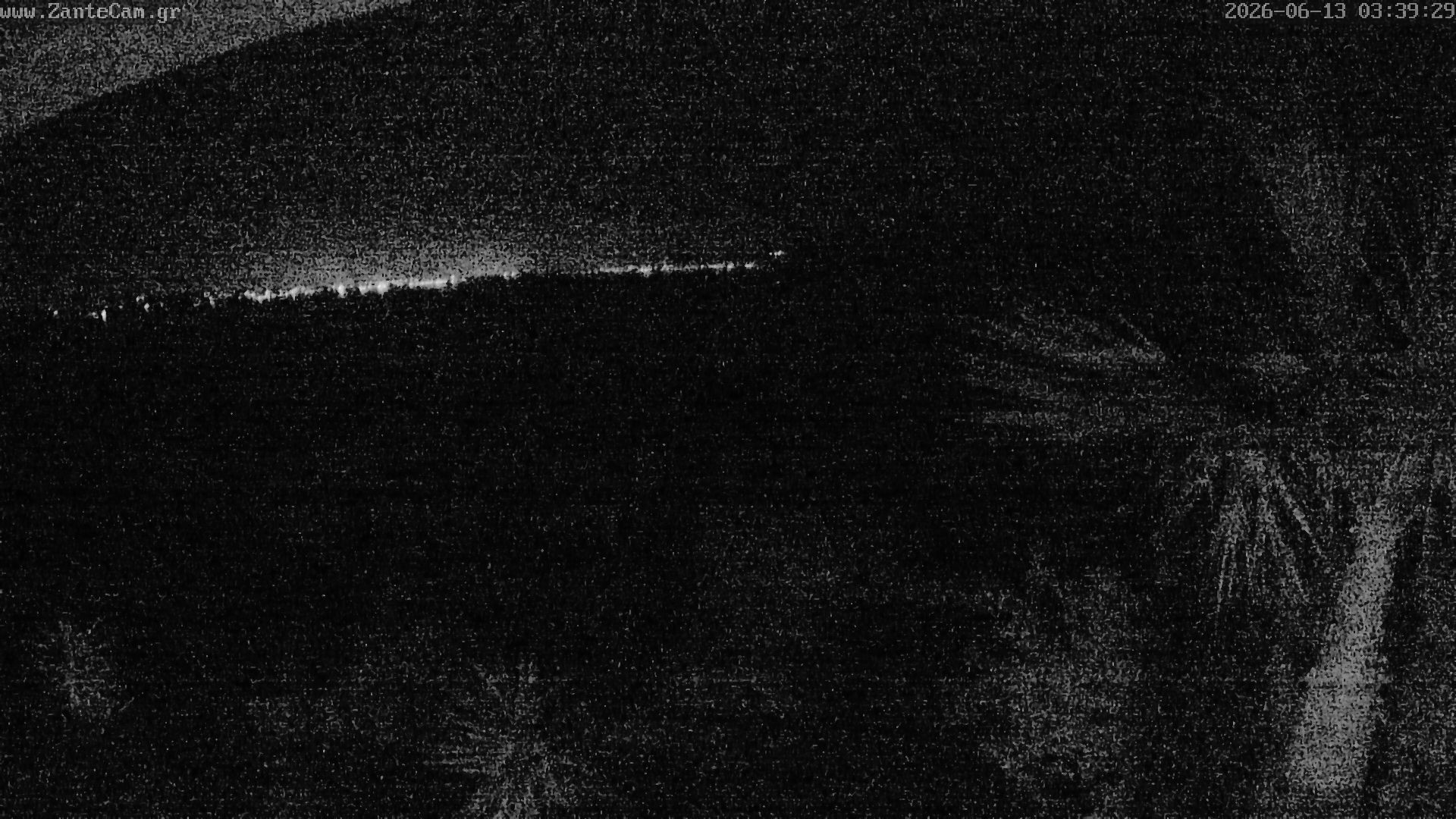 Archived image Webcam Zakynthos - Greek - Marine Park
