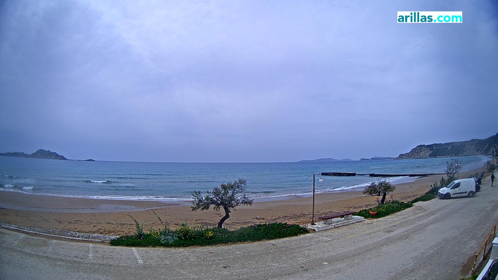 Archived image Webcam Corfu - Arillas Beach