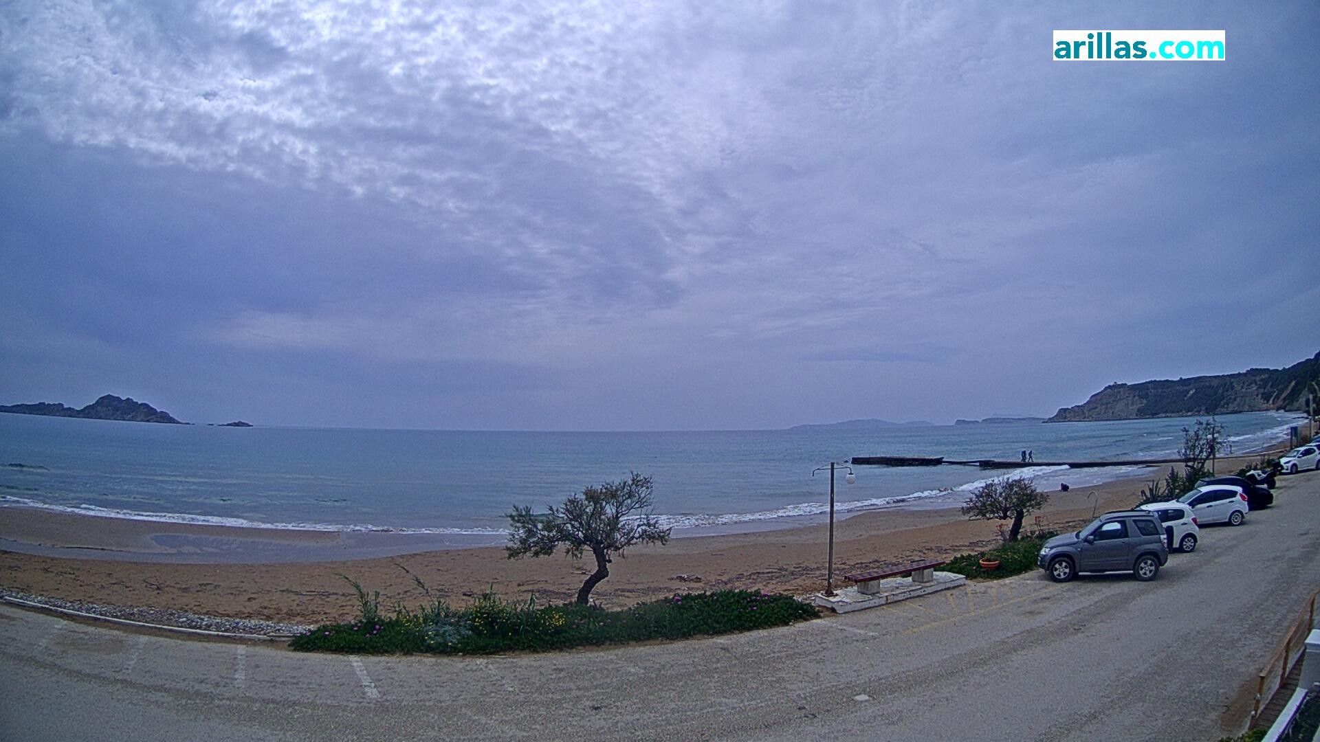 Archived image Webcam Corfu - Arillas Beach