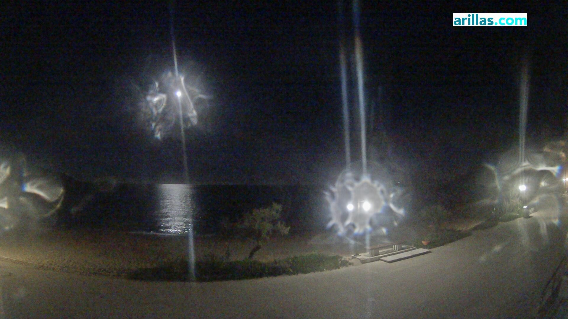 Archiv Foto Webcam Korfu - Blick auf den Strand bei Arillas
