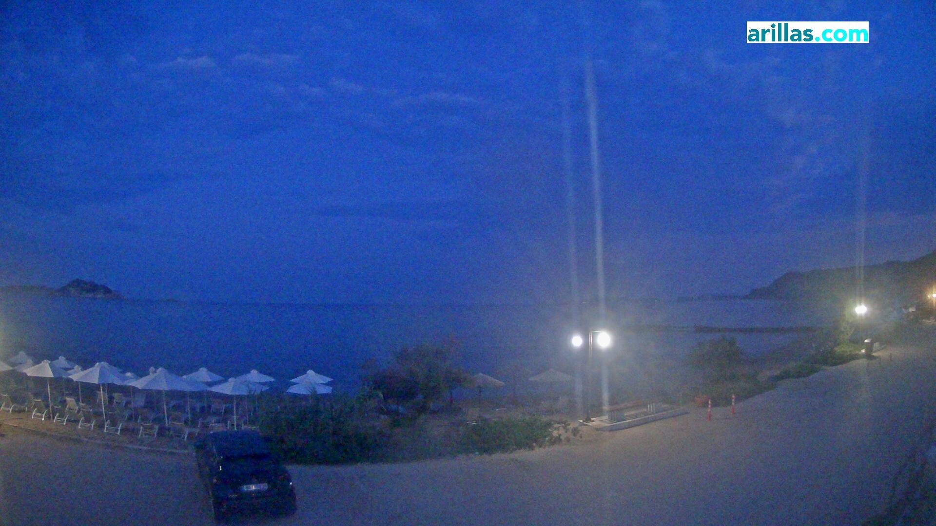 Archived image Webcam Corfu - Arillas Beach