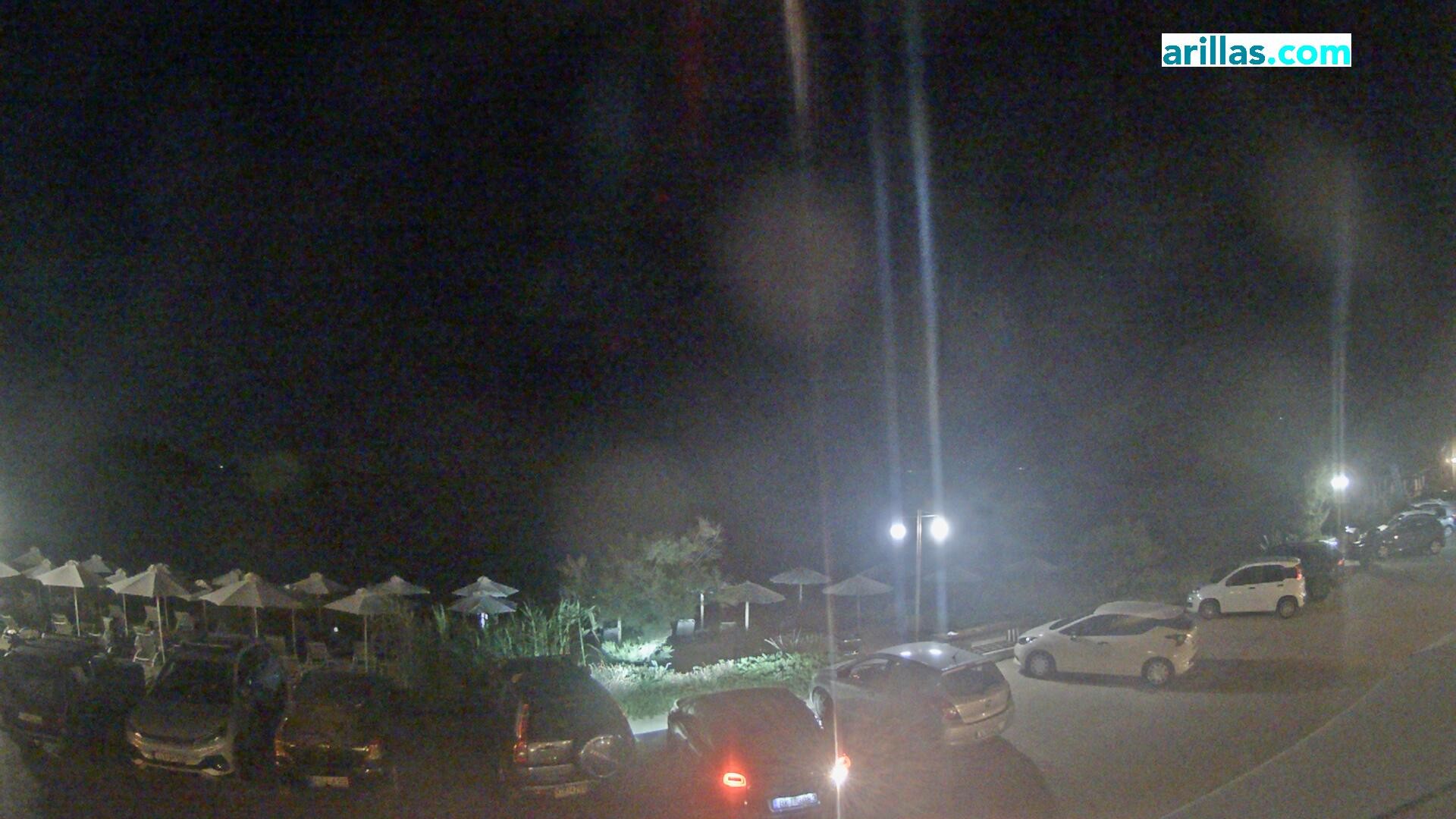 Archiv Foto Webcam Korfu - Blick auf den Strand bei Arillas