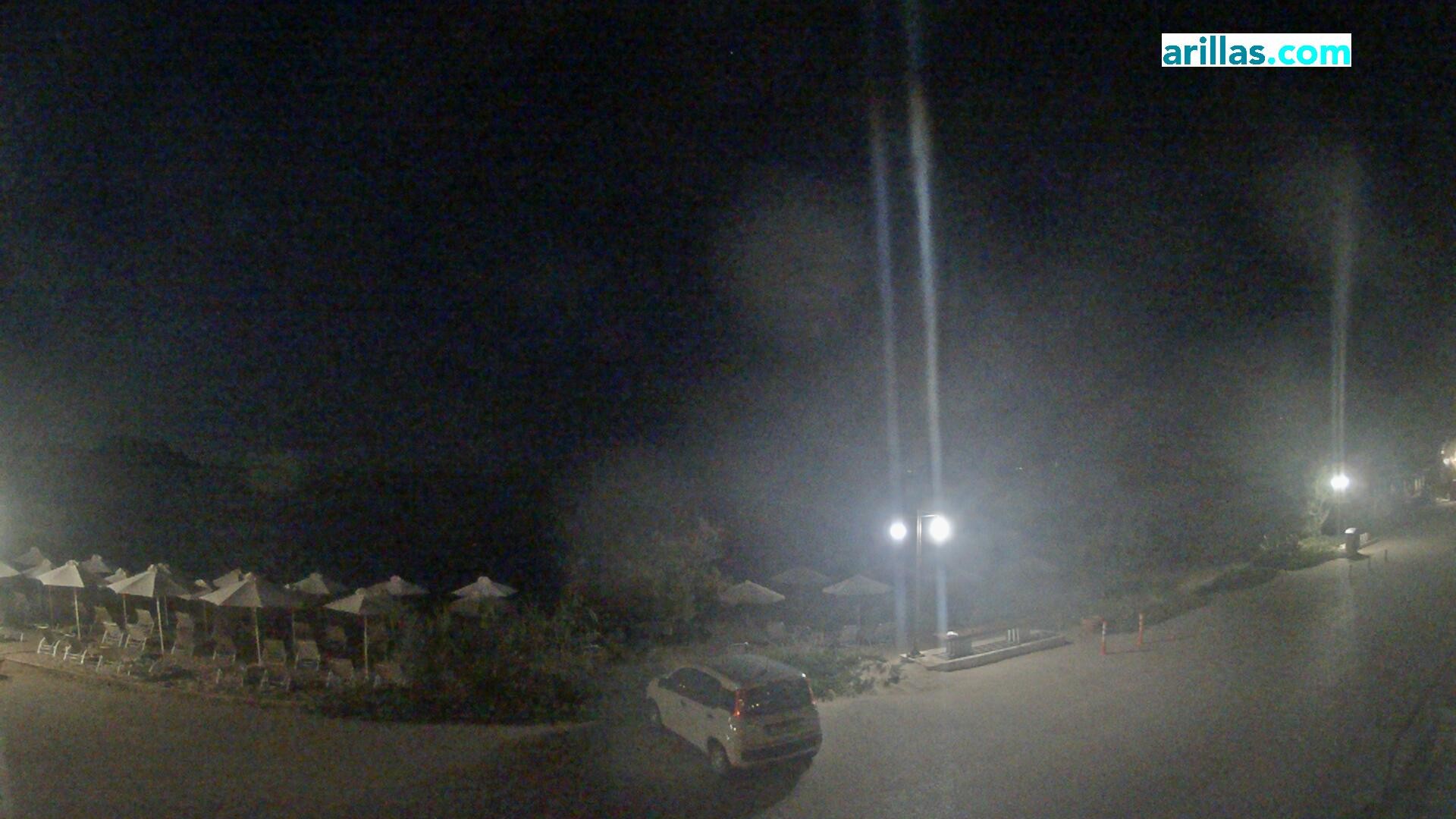 Archiv Foto Webcam Korfu - Blick auf den Strand bei Arillas
