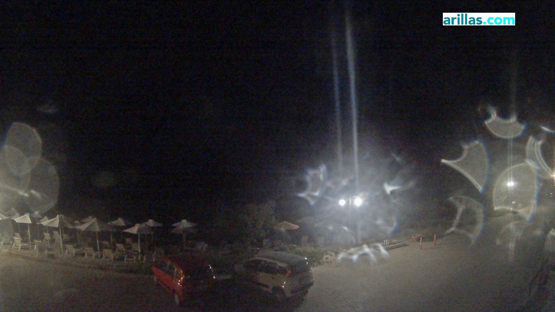 Archiv Foto Webcam Korfu - Blick auf den Strand bei Arillas