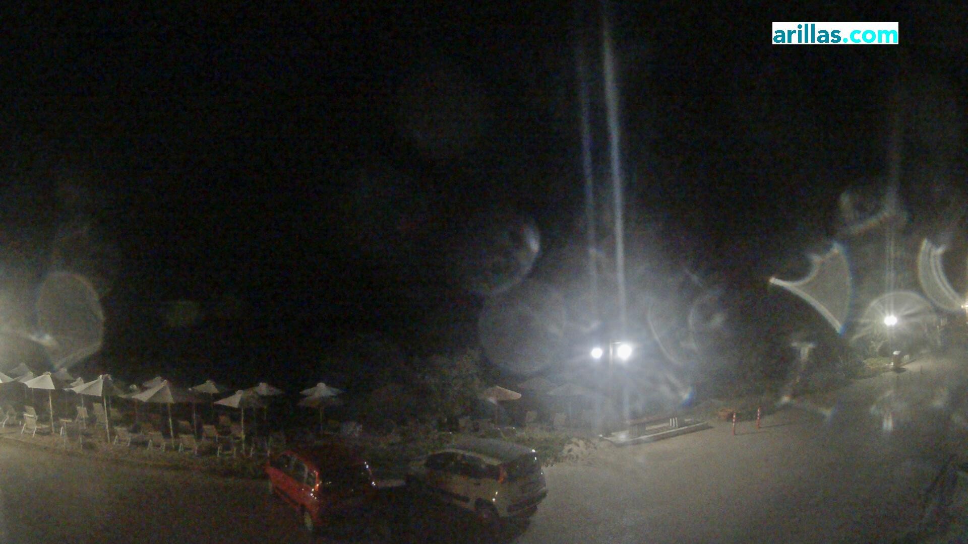 Archiv Foto Webcam Korfu - Blick auf den Strand bei Arillas