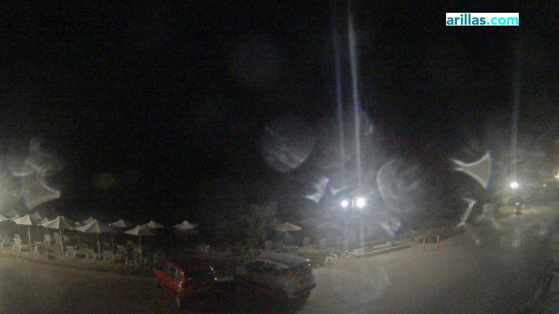 Archiv Foto Webcam Korfu - Blick auf den Strand bei Arillas