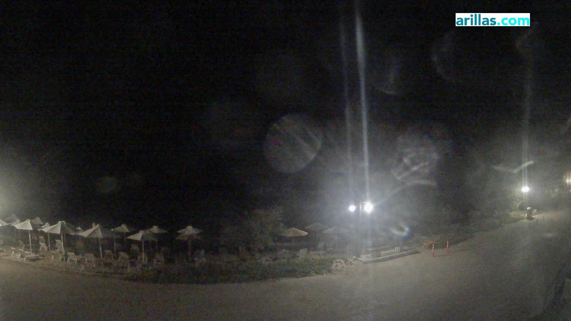 Archiv Foto Webcam Korfu - Blick auf den Strand bei Arillas