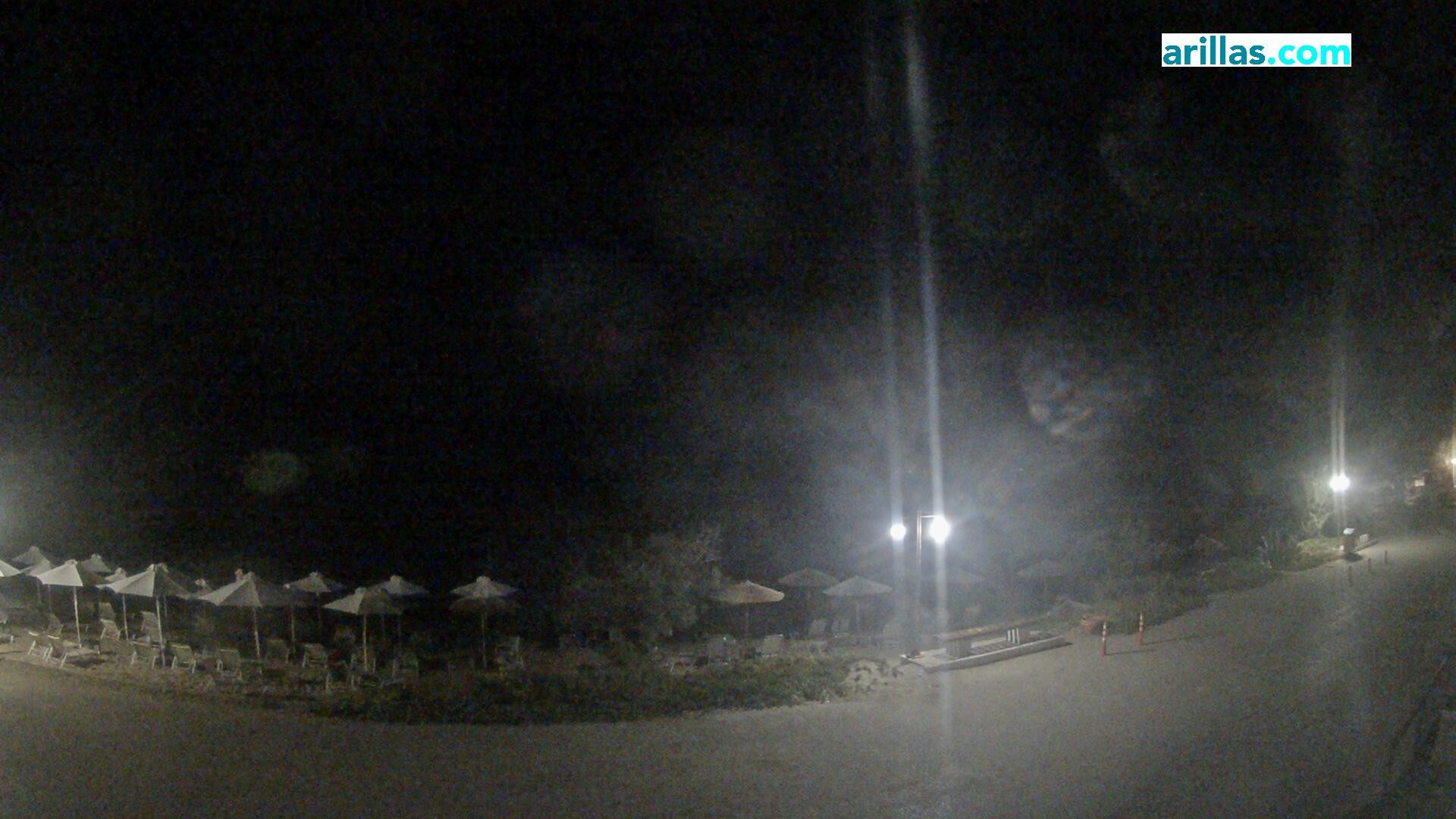 Archiv Foto Webcam Korfu - Blick auf den Strand bei Arillas