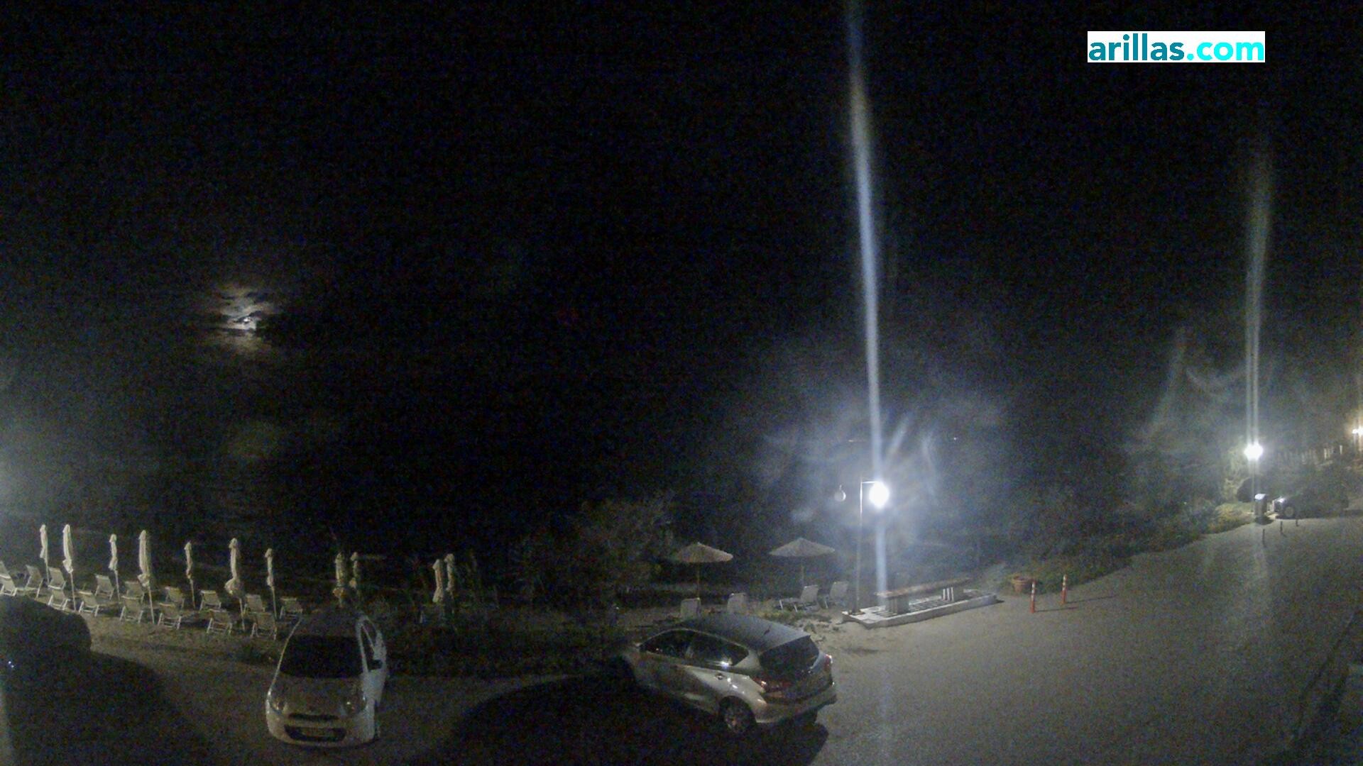 Archiv Foto Webcam Korfu - Blick auf den Strand bei Arillas