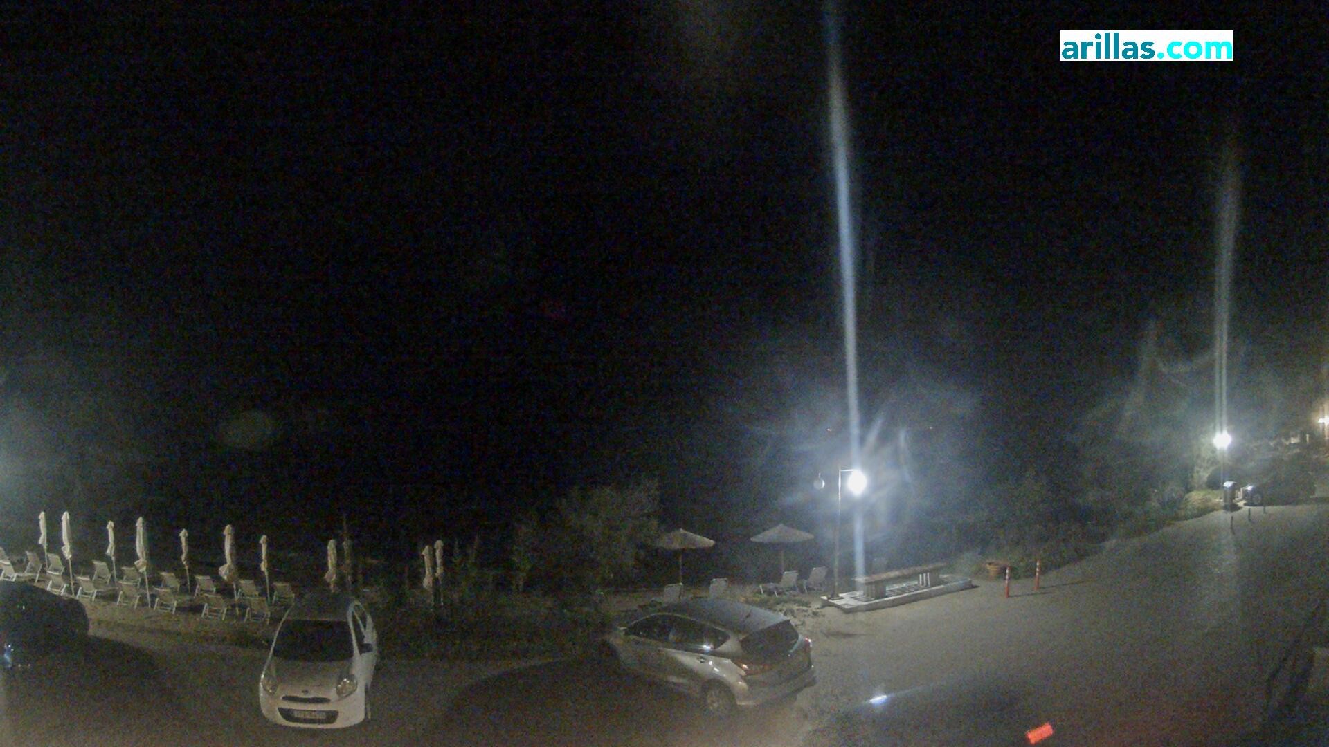 Archiv Foto Webcam Korfu - Blick auf den Strand bei Arillas