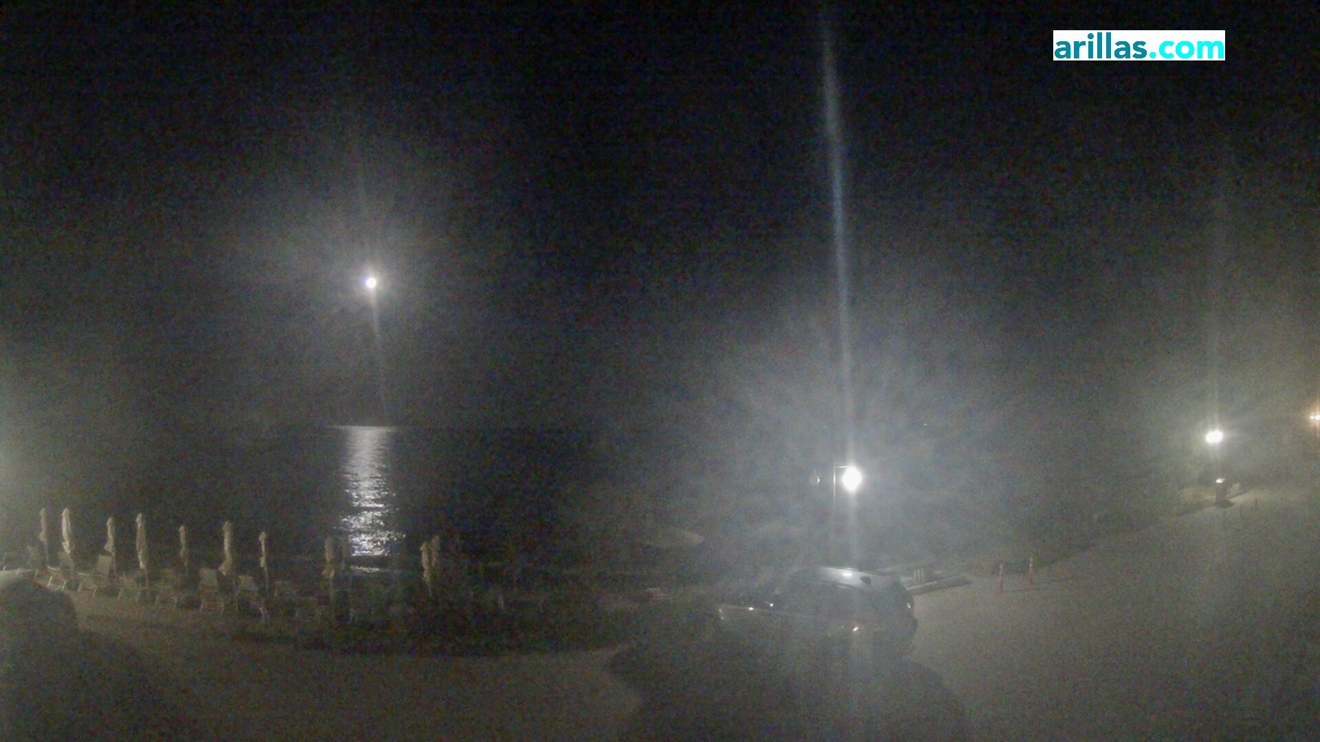 Archiv Foto Webcam Korfu - Blick auf den Strand bei Arillas