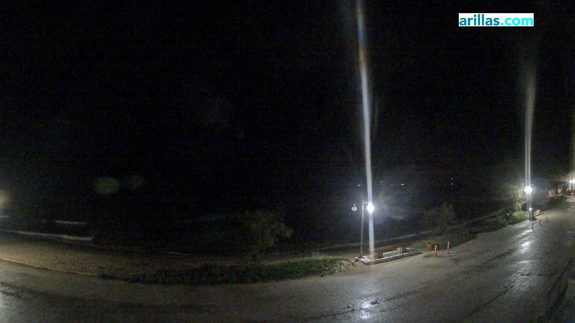 Archiv Foto Webcam Korfu - Blick auf den Strand bei Arillas