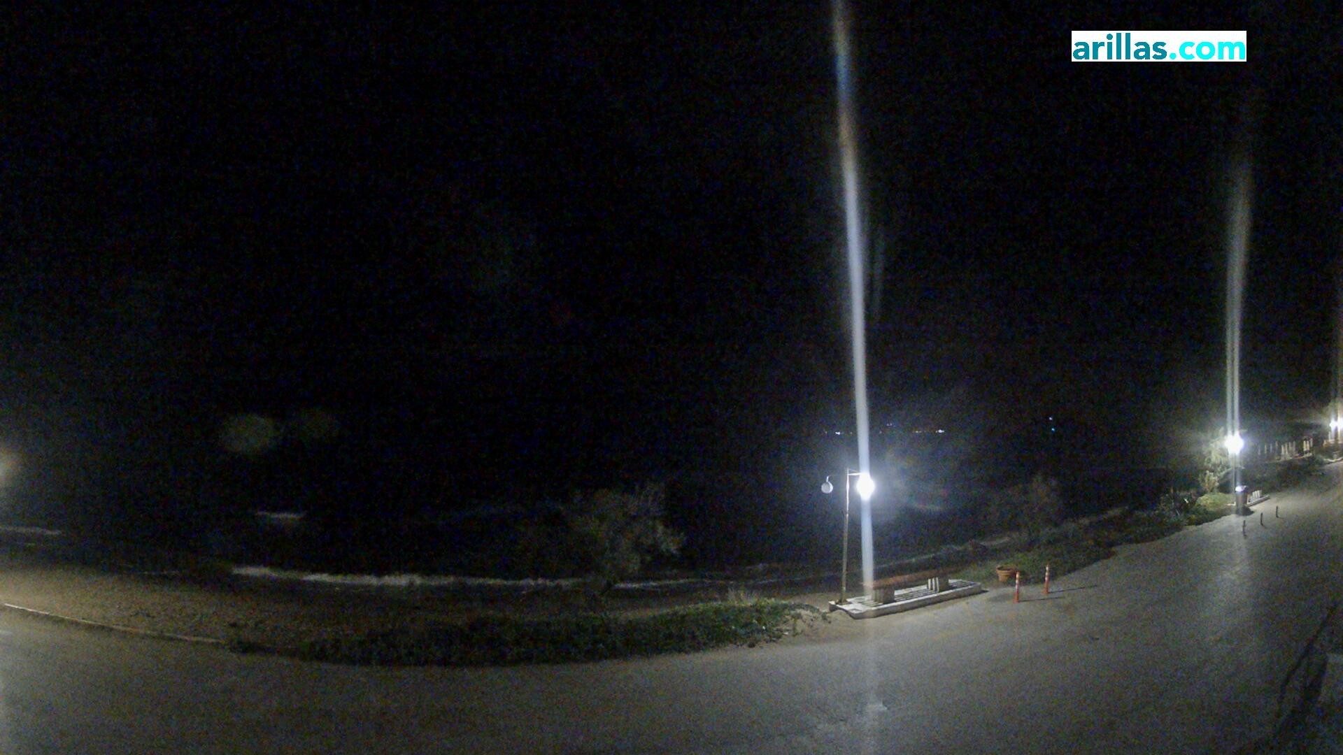 Archiv Foto Webcam Korfu - Blick auf den Strand bei Arillas