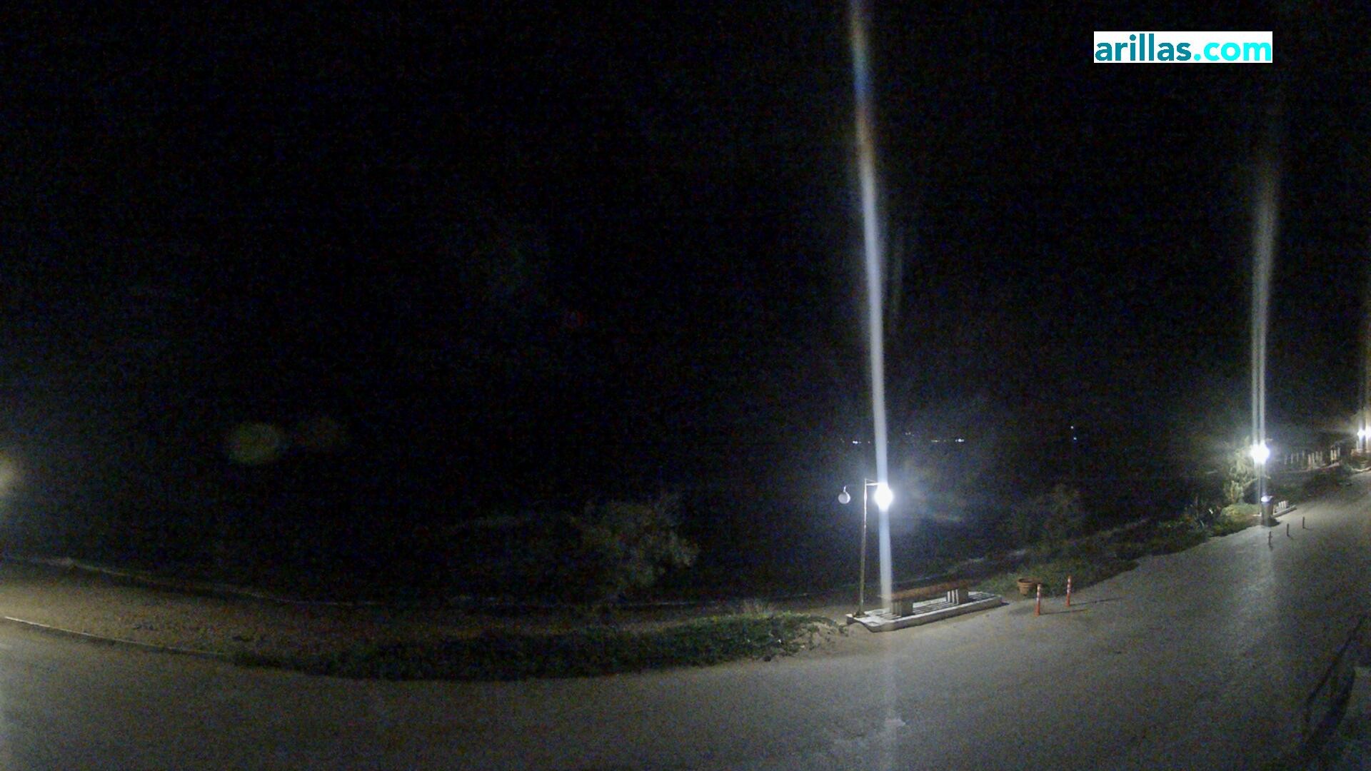 Archiv Foto Webcam Korfu - Blick auf den Strand bei Arillas