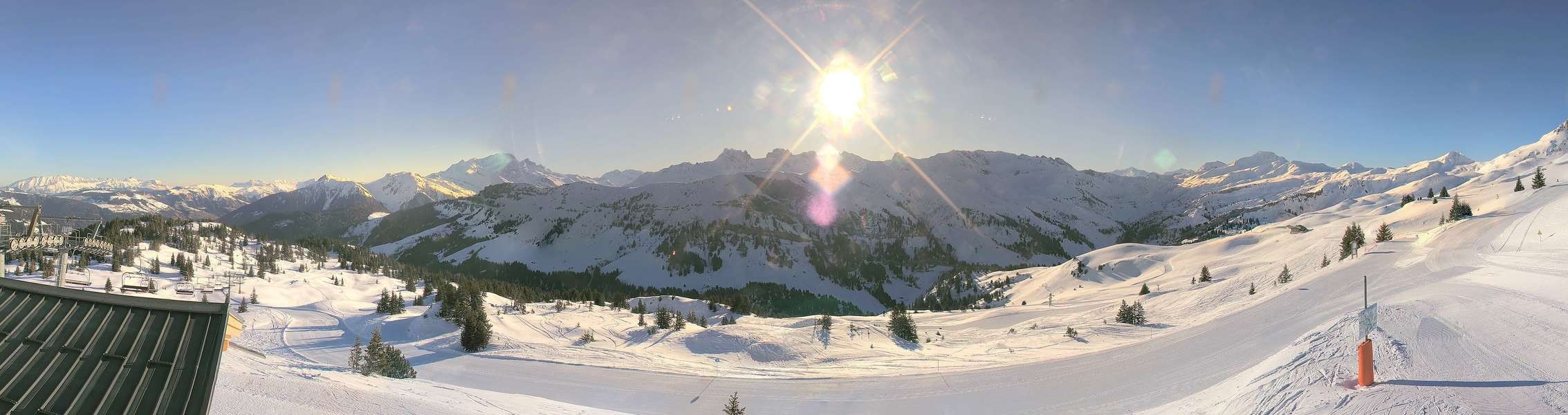 Archived image Webcam Arêches Beaufort - Col de la Forclaz